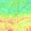 Merrillville topographic map, elevation, terrain