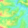 Couzon topographic map, elevation, terrain