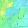 湖海塘 topographic map, elevation, terrain