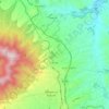 Barile topographic map, elevation, terrain