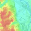 Cours-les-Barres topographic map, elevation, terrain