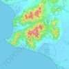 Castiglione della Pescaia topographic map, elevation, terrain