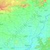 Mohadi Taluka topographic map, elevation, terrain