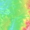 Neuvy-sur-Barangeon topographic map, elevation, terrain