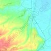 Frascaro topographic map, elevation, terrain