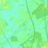 Gidy topographic map, elevation, terrain