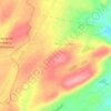 Penn Estates topographic map, elevation, terrain