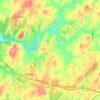 Linganore topographic map, elevation, terrain