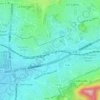La Pomme topographic map, elevation, terrain