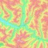 松宗镇 topographic map, elevation, terrain