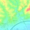 Sidorejo topographic map, elevation, terrain