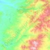 Çayıralan topographic map, elevation, terrain