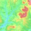 Saint-Benin-d'Azy topographic map, elevation, terrain