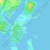 Orchard Beach topographic map, elevation, terrain