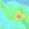 Seulimeum topographic map, elevation, terrain