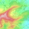Le Bouillon topographic map, elevation, terrain