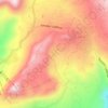 Laqlouq topographic map, elevation, terrain