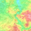 Grimma topographic map, elevation, terrain