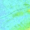 Gistel topographic map, elevation, terrain