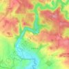 L'Orbrie topographic map, elevation, terrain