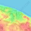 Cromer topographic map, elevation, terrain