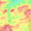 Ajdir topographic map, elevation, terrain