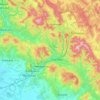 Мукачевский район topographic map, elevation, terrain