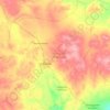 Govisumber topographic map, elevation, terrain