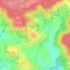 Aincourt topographic map, elevation, terrain