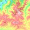 Meghraoua topographic map, elevation, terrain