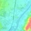 Taponas topographic map, elevation, terrain