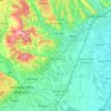 Susegana topographic map, elevation, terrain