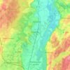 Schechen topographic map, elevation, terrain