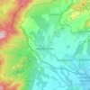 Guadarrama topographic map, elevation, terrain