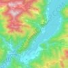 Idro topographic map, elevation, terrain