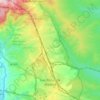 Las Rozas de Madrid topographic map, elevation, terrain