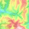 Trascastro topographic map, elevation, terrain