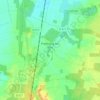 Pressigny-les-Pins topographic map, elevation, terrain