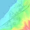 Miniyeh topographic map, elevation, terrain
