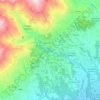 Graglia topographic map, elevation, terrain