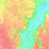 Larra topographic map, elevation, terrain