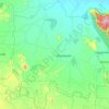 Pegadapalli mandal topographic map, elevation, terrain