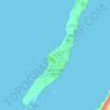Dakhla topographic map, elevation, terrain