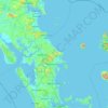 Rodney topographic map, elevation, terrain