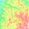 Хонгор ᠬᠣᠩᠭ᠋ᠤᠷ topographic map, elevation, terrain