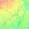 Robeson County topographic map, elevation, terrain