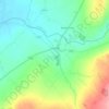 Crettyard topographic map, elevation, terrain