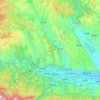 金台区 topographic map, elevation, terrain