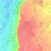 Bracebridge Heath topographic map, elevation, terrain