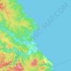 Kıyıköy topographic map, elevation, terrain